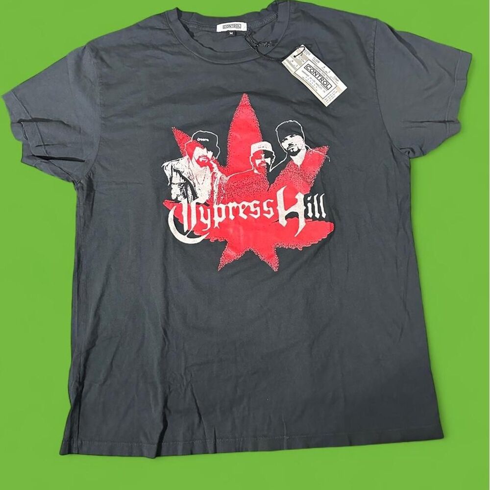 Unbranded Men's Black and Grey T-shirt